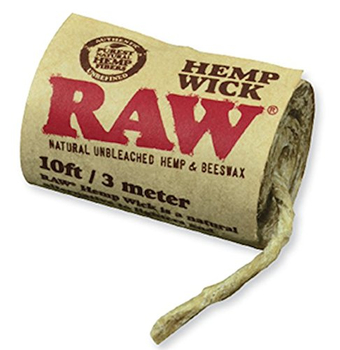 Фитиль Raw hemp wick Roll 10ft /3m - Бренд RAW - Магазин бонгов бонгшоп.рф