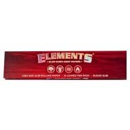 Бумажки Elements Red (Hemp) KS Slim - Бренд Elements - Магазин бонгов бонгшоп.рф